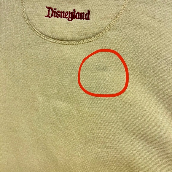 Vintage DisneyLand Resort Winnie The Pooh Grin and Bear It Sweatshirt Unisex L - Picture 4 of 9